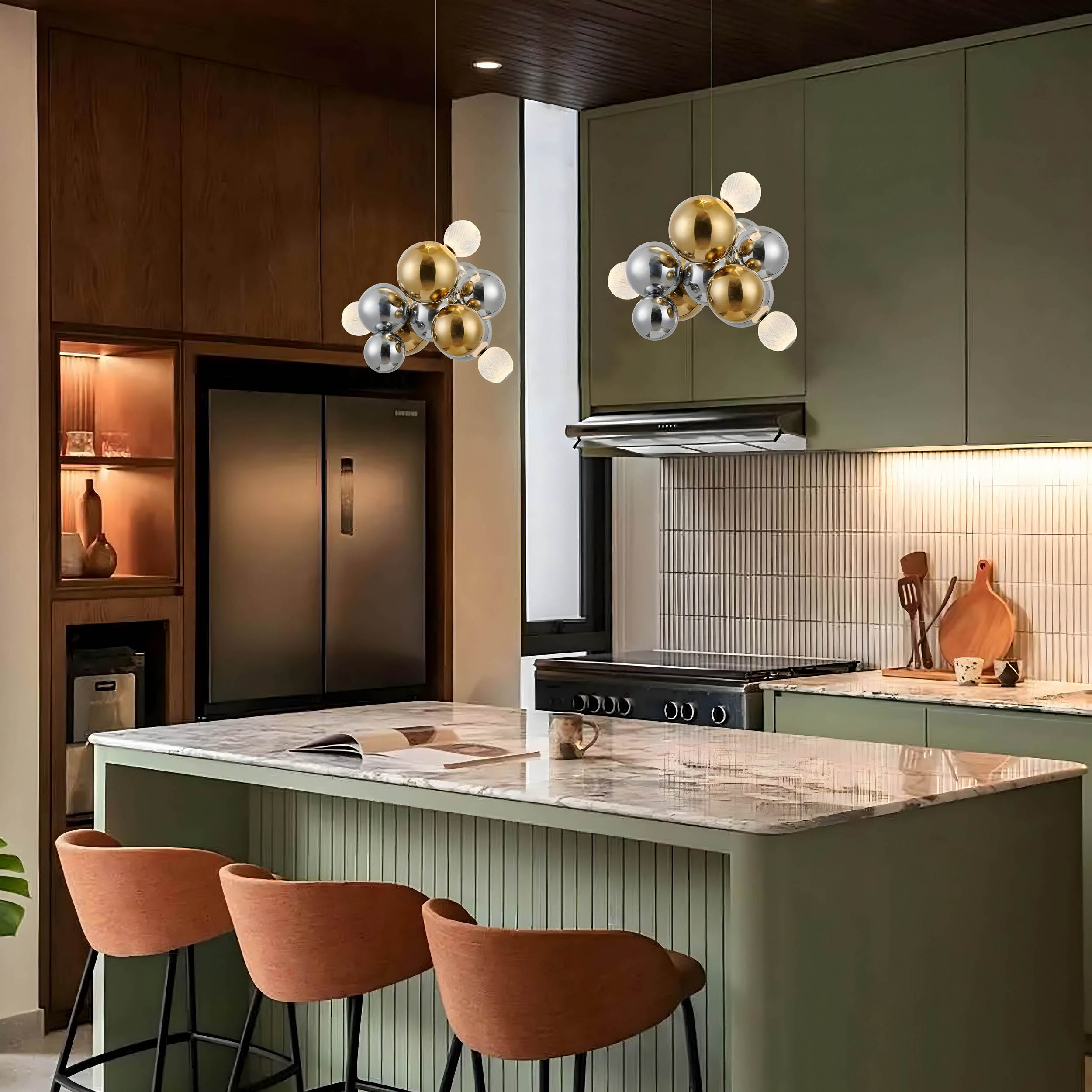 METAL BLOOM люстра — изображение 2