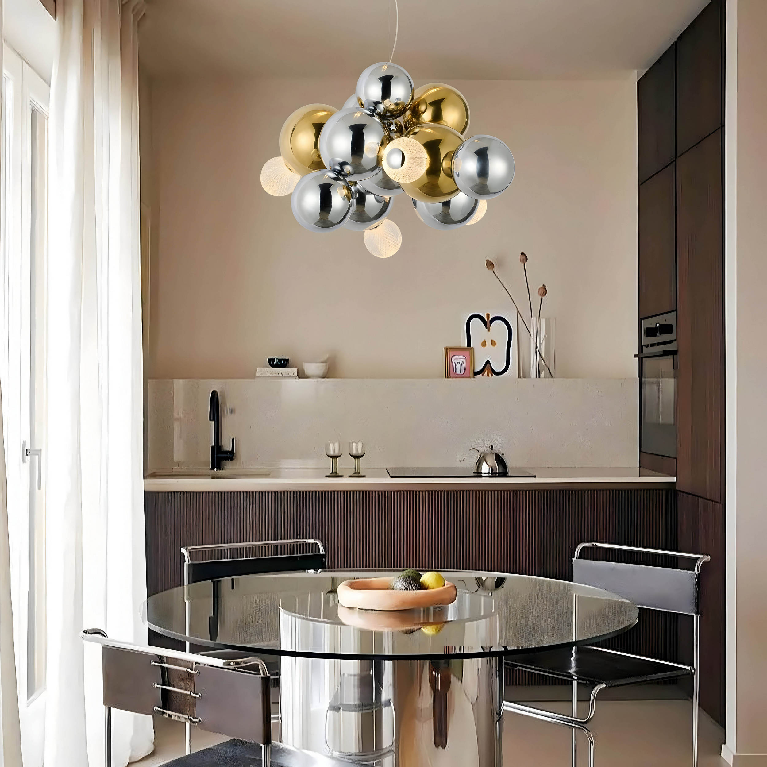 METAL BLOOM люстра — изображение 3