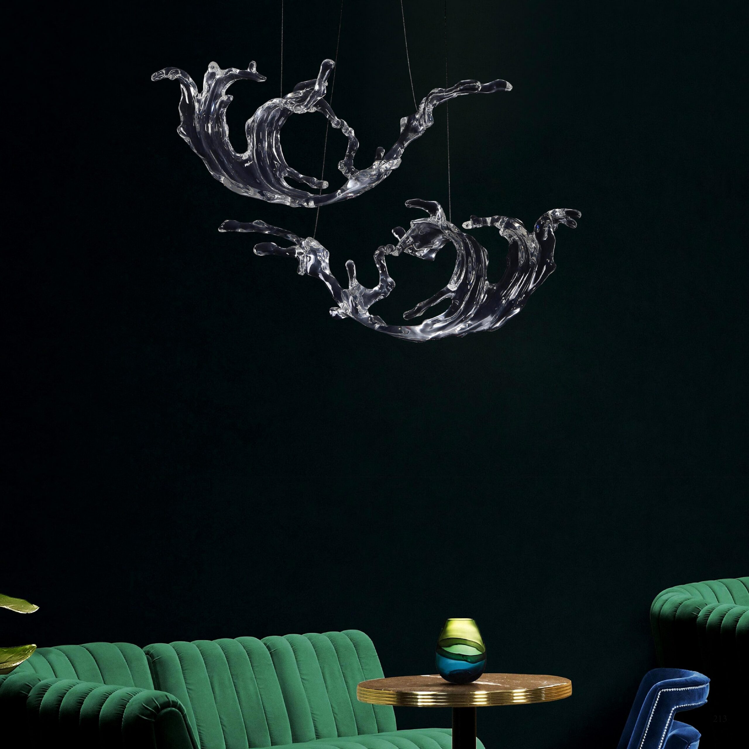 WATERFALL подвес фигурный