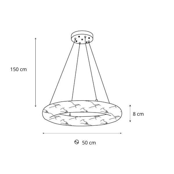 HALORA кольцевая люстра — изображение 9