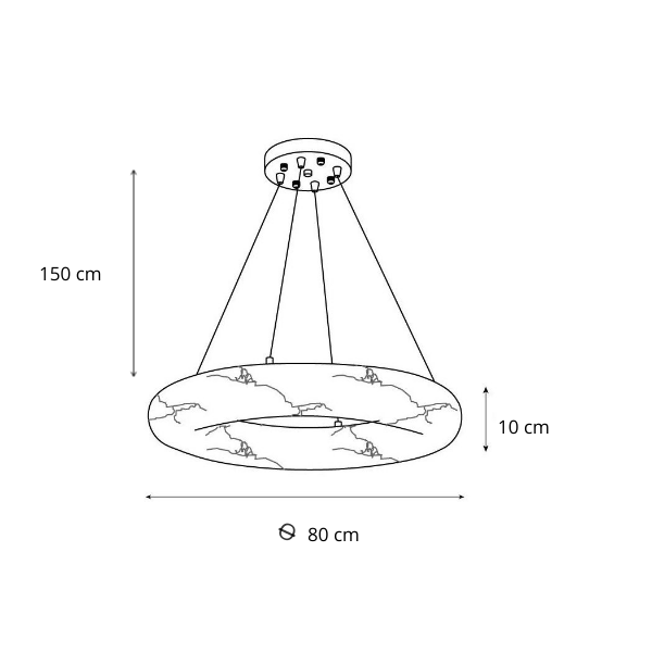 HALORA кольцевая люстра — изображение 14