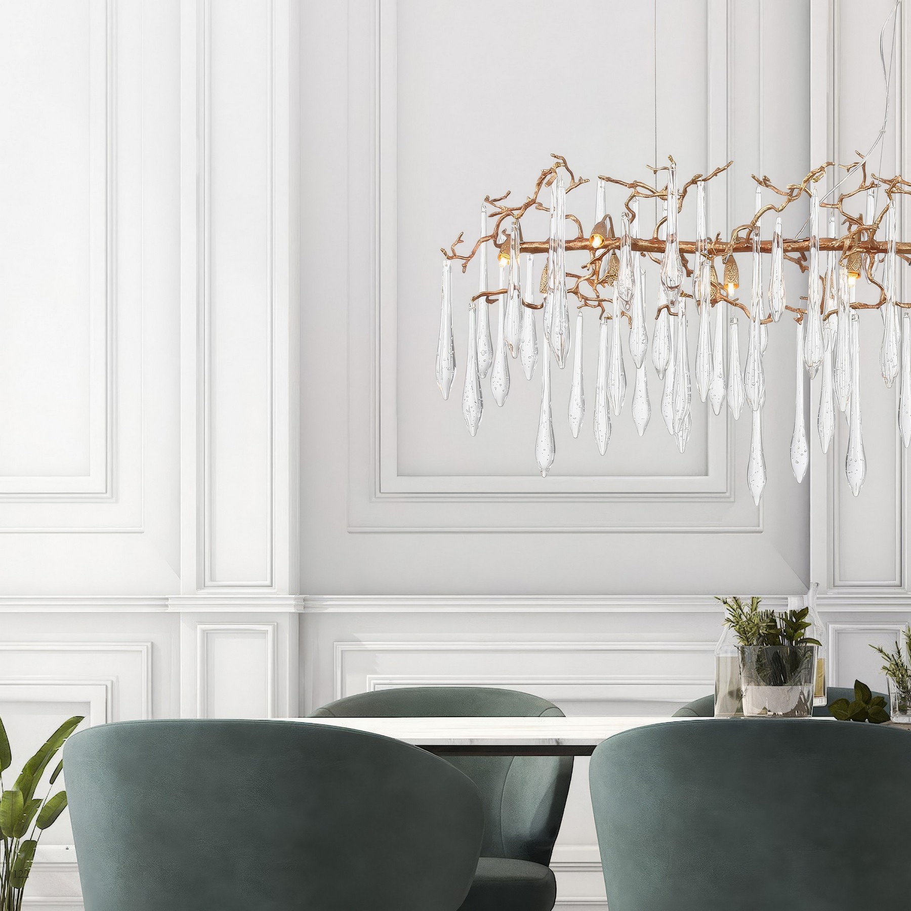 FROZEN FIRE люстра