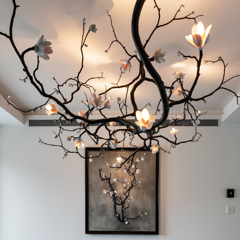 SAKURA световая инсталляция — изображение 3