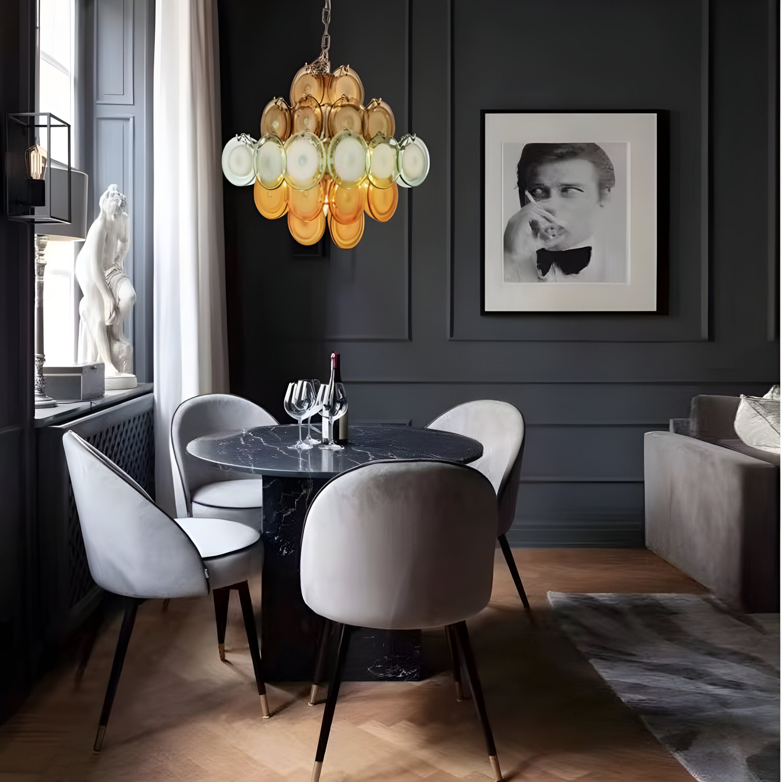 TOKENS CASCADE люстра ромбовидная S