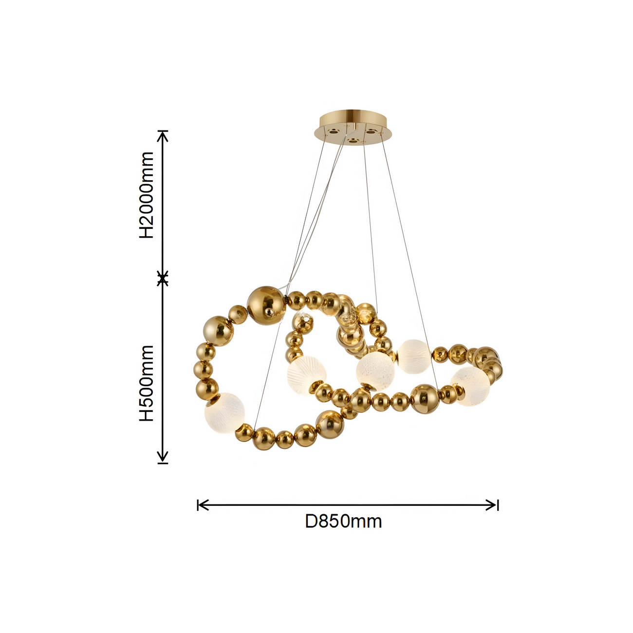 METAL BLOOM люстра — изображение 11