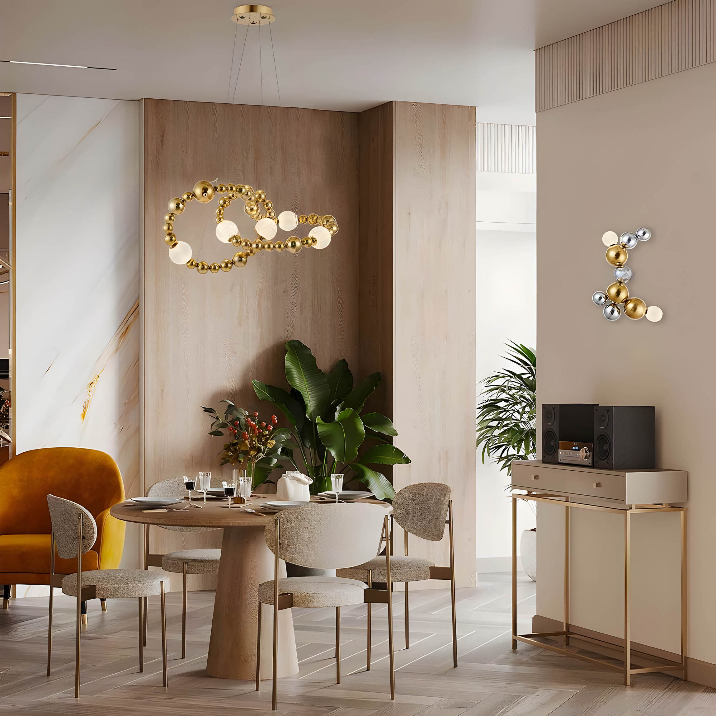 METAL BLOOM люстра — изображение 2