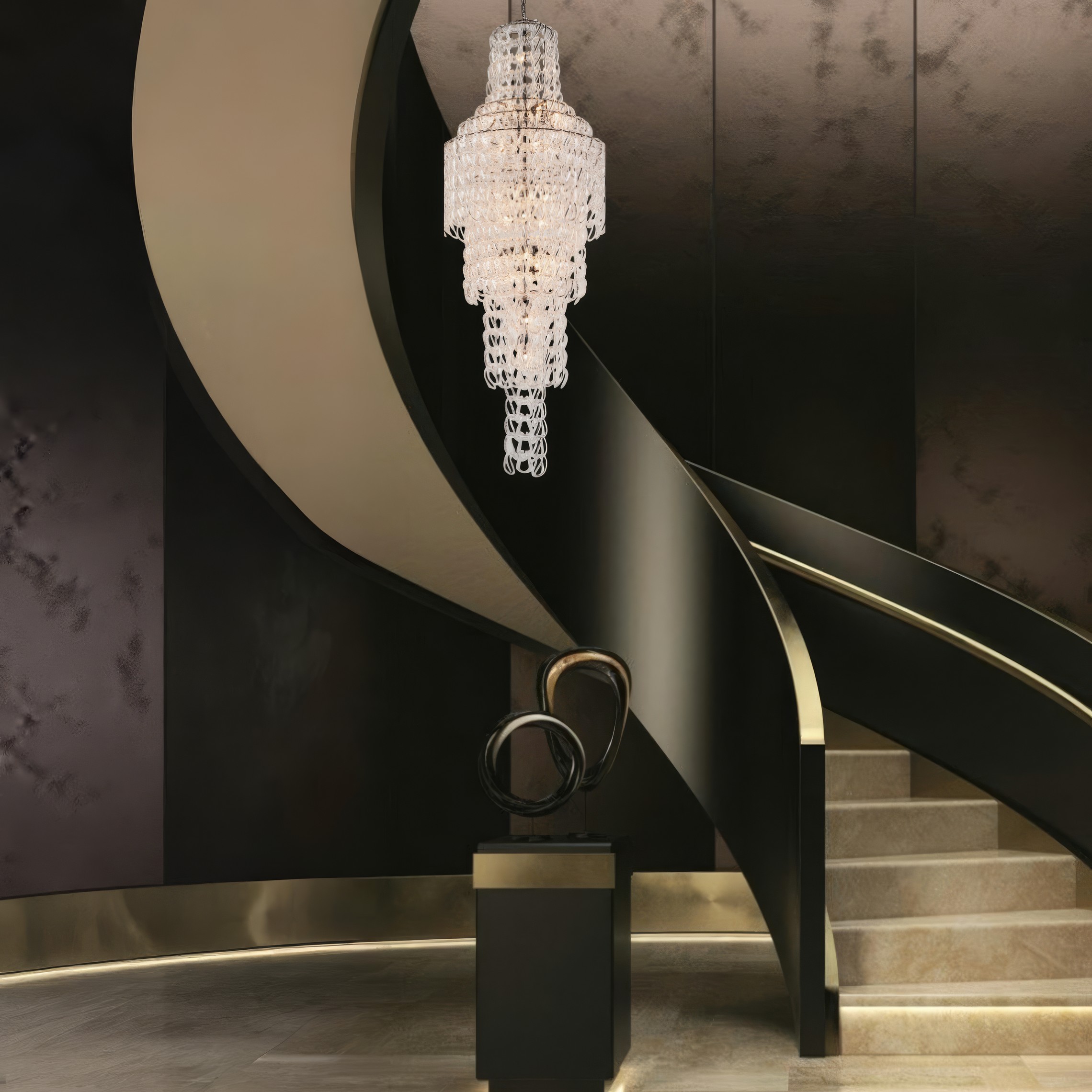 GLEAM люстра лестничная