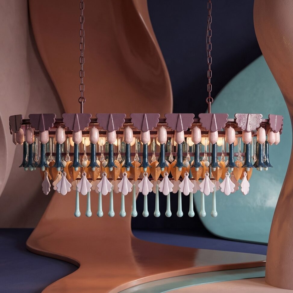 CERAMIC FANTASY винтажная люстра