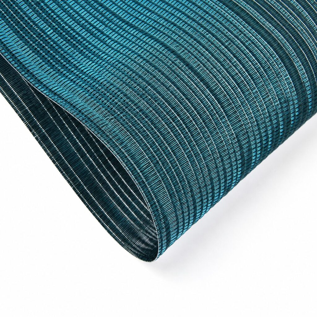Textile Veil — Turquoise Metal