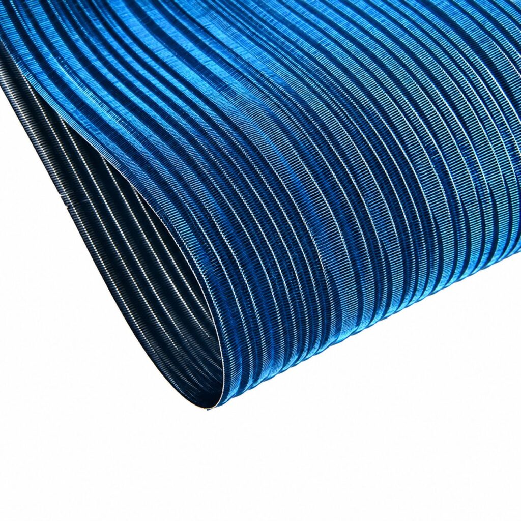 Textile Veil — Cobalt Blue