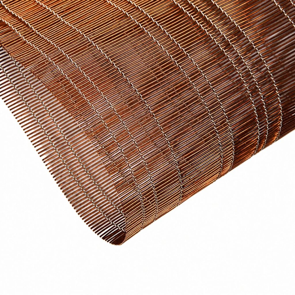 Textile Veil — Classic Copper Grid