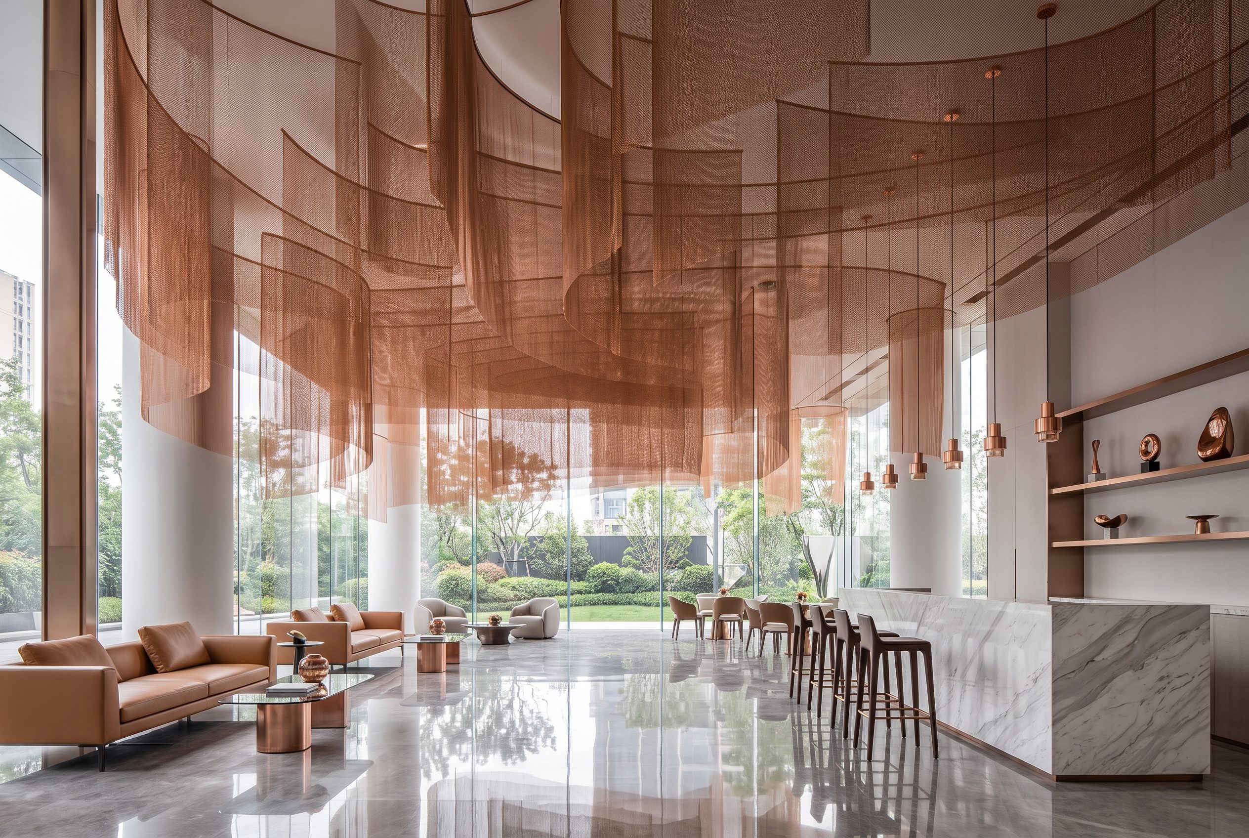 Textile Veil interior 7
