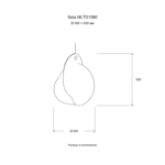 Seta MLTD1080 — Размер: Ø 500 × 630 мм