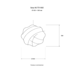 Seta MLTD1082 — Размер: Ø 650 × 580 мм
