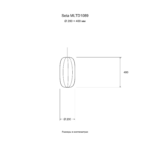 Seta MLTD1089 — Размер: Ø 200 × 400 мм