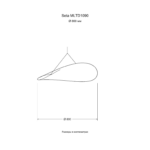 Seta MLTD1090 — Размер: Ø 800 мм