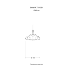 Seta MLTD1091 — Размер: Ø 400 мм