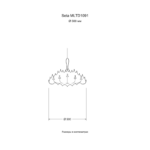 Seta MLTD1091 — Размер: Ø 500 мм