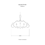 Seta MLTD1091 — Размер: Ø 800 мм