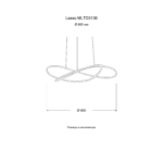 Lasso MLTD3136 — чертёж Ø 800 мм, непрерывный контур