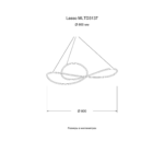 Lasso MLTD3137 — чертёж Ø 800 мм, непрерывный контур