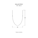 Beltica MLTD8812 — Чертёж 800 × 1200 мм