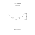 Beltica MLTD8813 — Чертёж 1500 × 550 мм